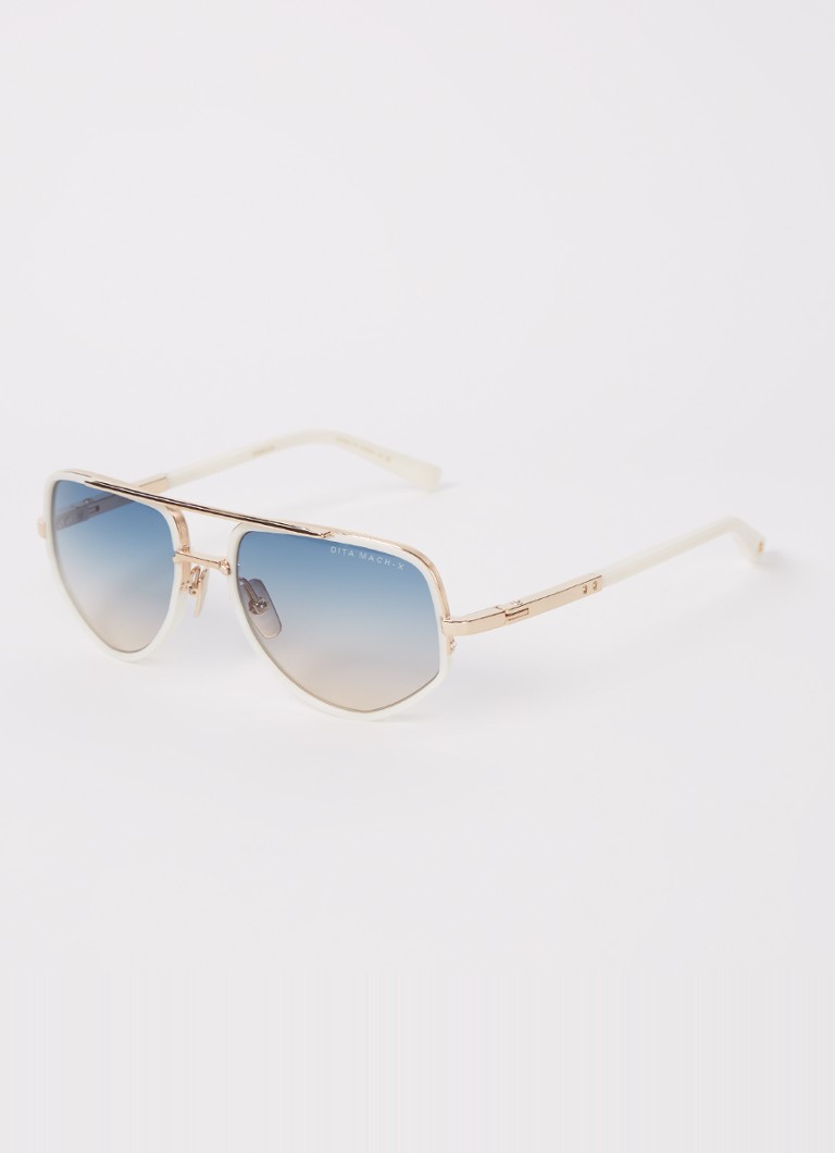 DITA Dames Piloten zonnebril DTS463 Wit