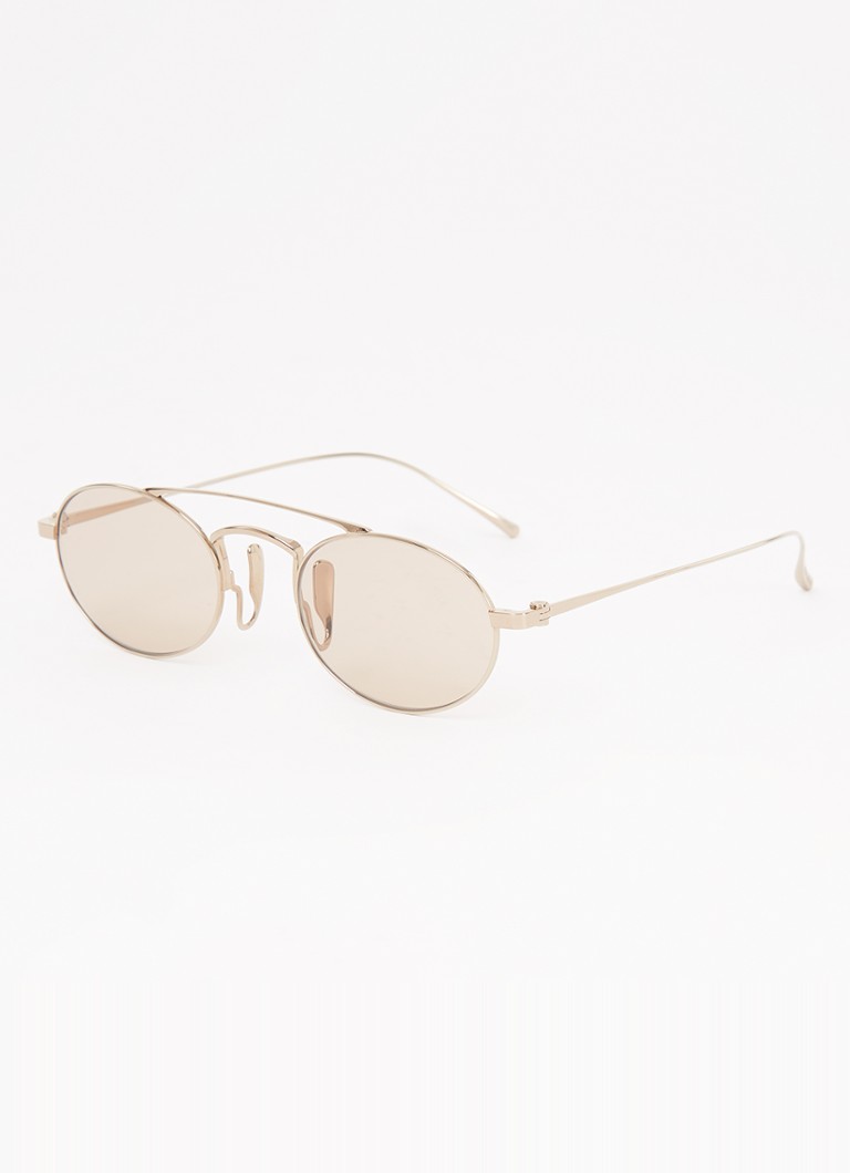 Armani Heren Retro zonnebril AR6161T Roségoud - Deal