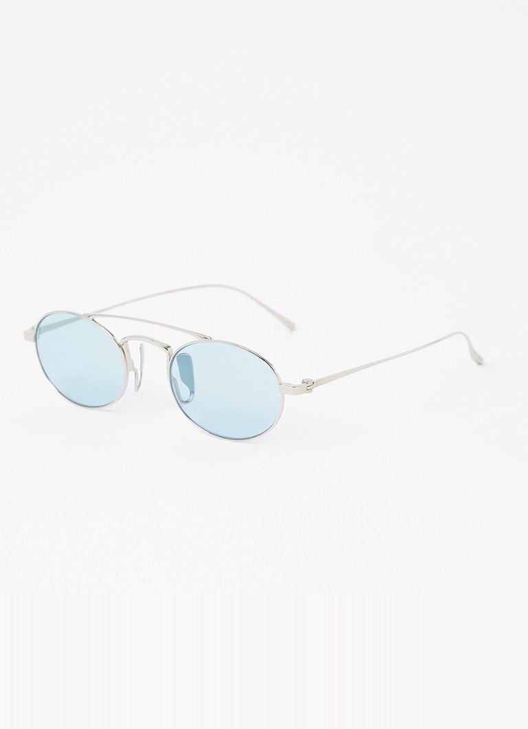 Armani Heren Retro zonnebril AR6161T Zilver - Deal