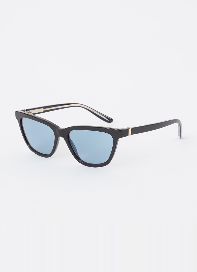 Armani Dames Wayfarer zonnebril AR8221 Zwart - Deal