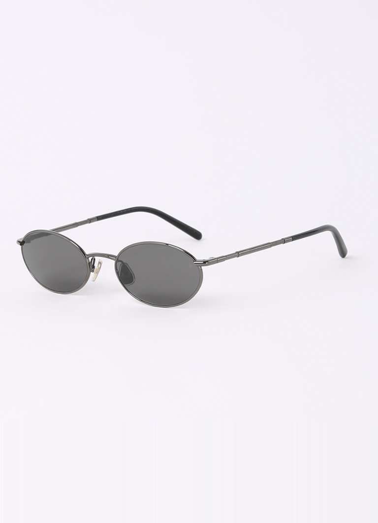 Brunello Cucinelli Heren Retro zonnebril BC2006ST Antraciet - Deal