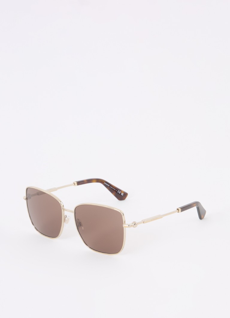 Burberry Dames Retro zonnebril BE3158 Goud - Deal