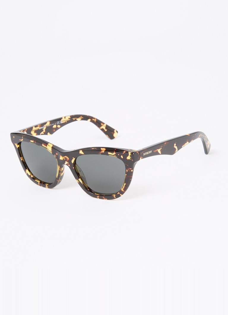Burberry Dames Wayfarer zonnebril BE4435 Bruin - Deal