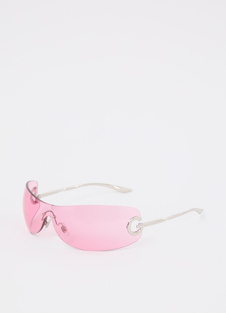 Dolce & Gabbana Heren Shield zonnebril DG2308 Roze - Deal