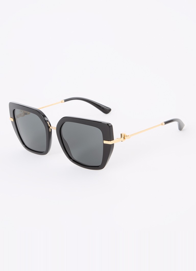 Dolce & Gabbana Dames Butterfly zonnebril DG4474 Zwart