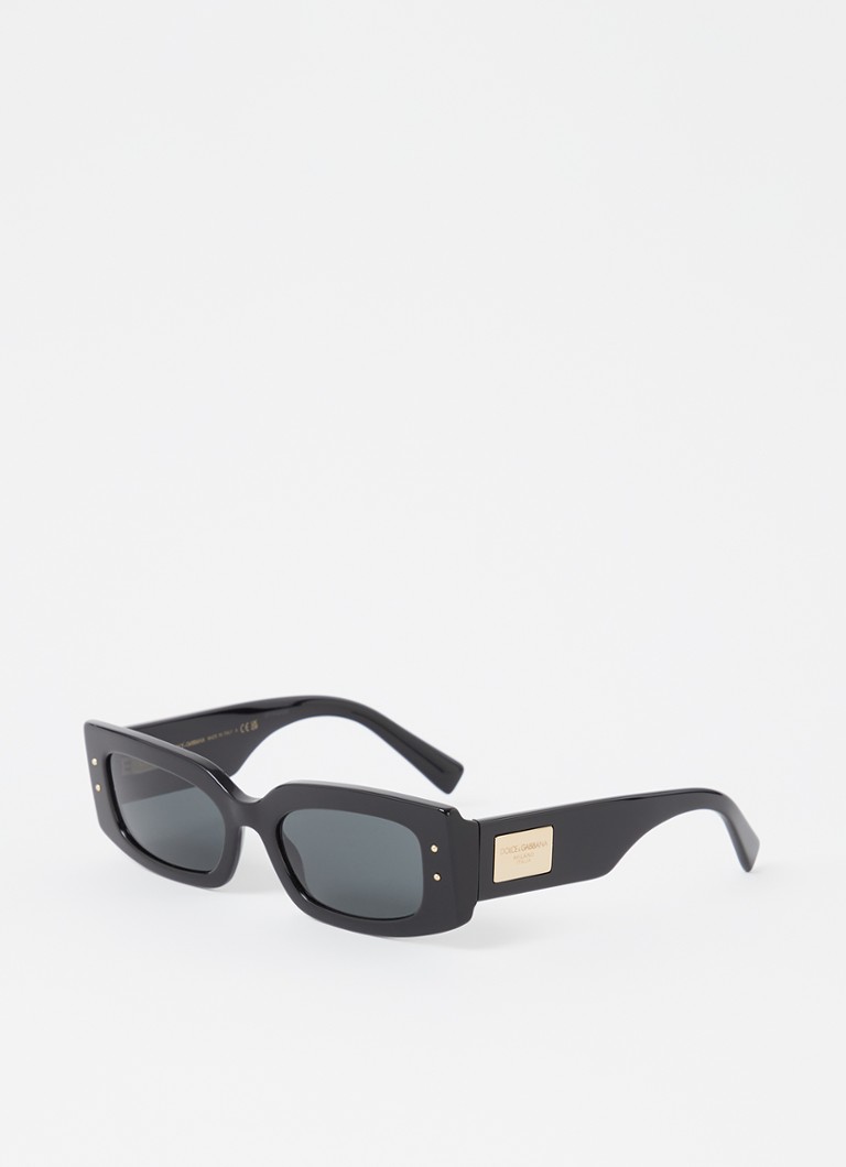 Dolce & Gabbana Dames Retro zonnebril DG4479 Zwart - Deal