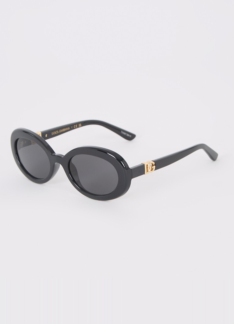 Dolce & Gabbana Kinderen Cat Eye zonnebril DX6007U Zwart - Deal