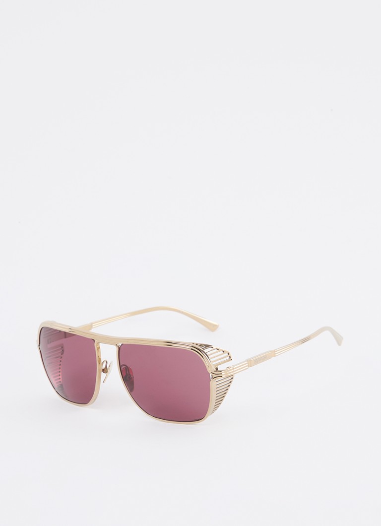 Ferrari Heren Retro zonnebril FH1014T Goud - Deal