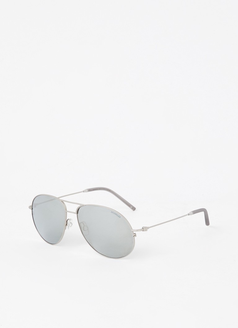 Moncler Heren Flyze zonnebril ME4002 Grijs - Deal