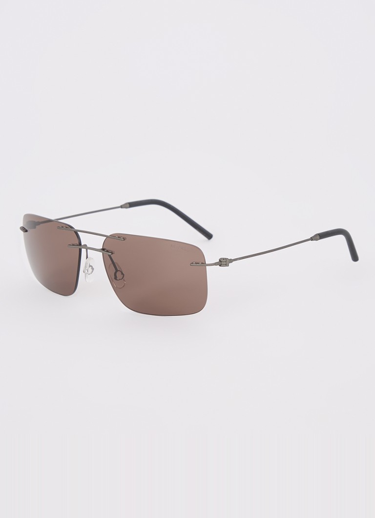 Moncler Heren Doppler zonnebril ME4003 Antraciet - Deal