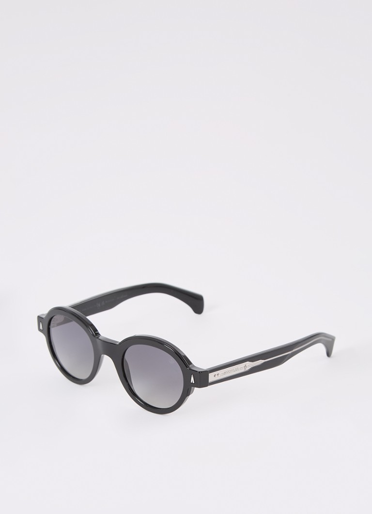 Moncler Heren Rondosa zonnebril gepolariseerd ME6003 Zwart - Deal