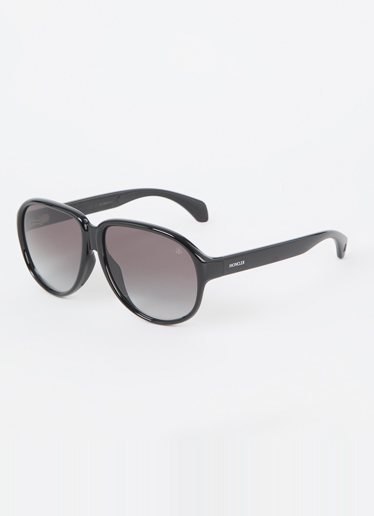 Moncler Dames Halcyonne zonnebril ME8001 Zwart - Deal