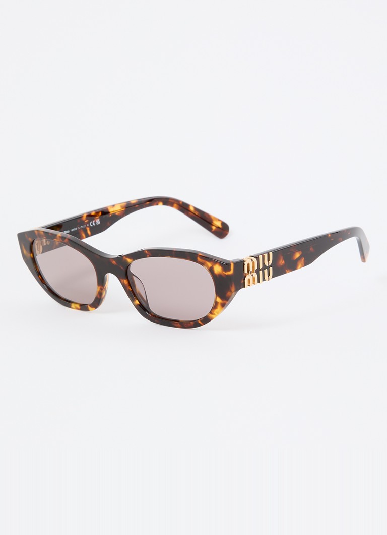 Dames Retro zonnebril MEA03S - Gepolariseerd, Bruin