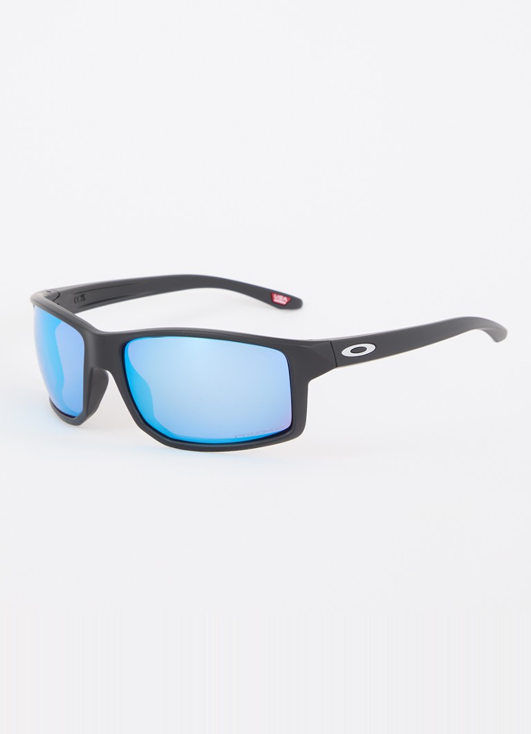 Oakley Heren Gibston XL zonnebril gepolariseerd OO9470 Zwart - Deal