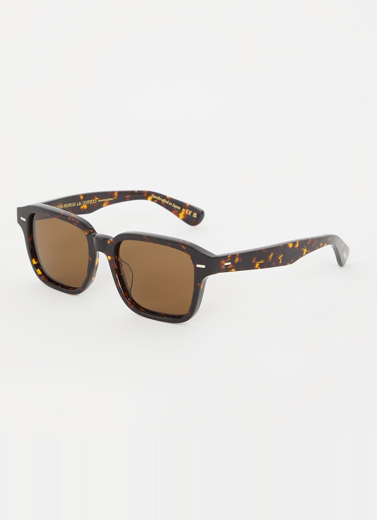 Oliver Peoples Heren Errisson Sun zonnebril OV5562SU Donkerbruin - Deal