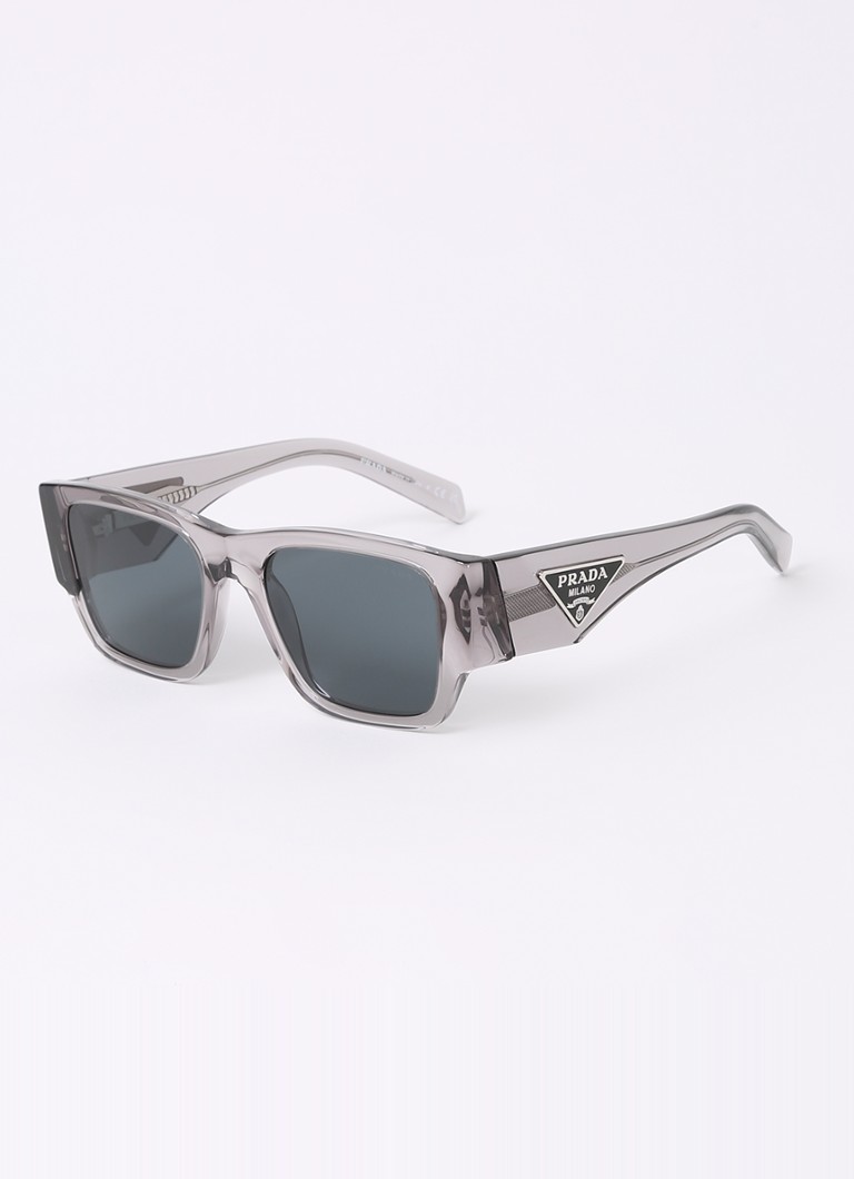 Prada Heren Wayfarer zonnebril PR10ZS Transparant - Deal