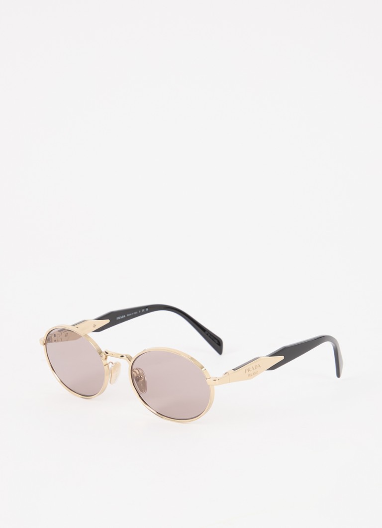Prada Dames Retro zonnebril PR 65ZS Goud - Deal