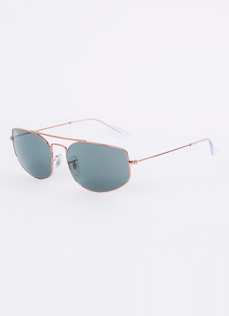 Ray-Ban Heren Explorer V zonnebril RB3845 Lichtroze - Deal