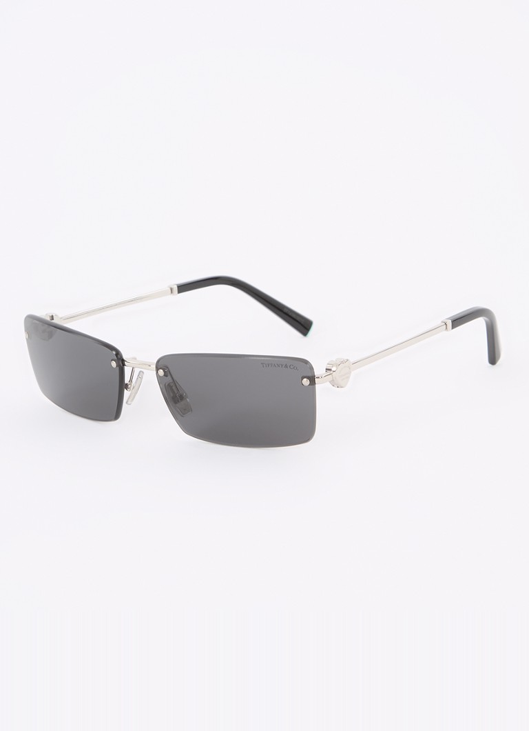 Tiffany & Co. Heren Retro zonnebril TF3108B Zilver - Deal