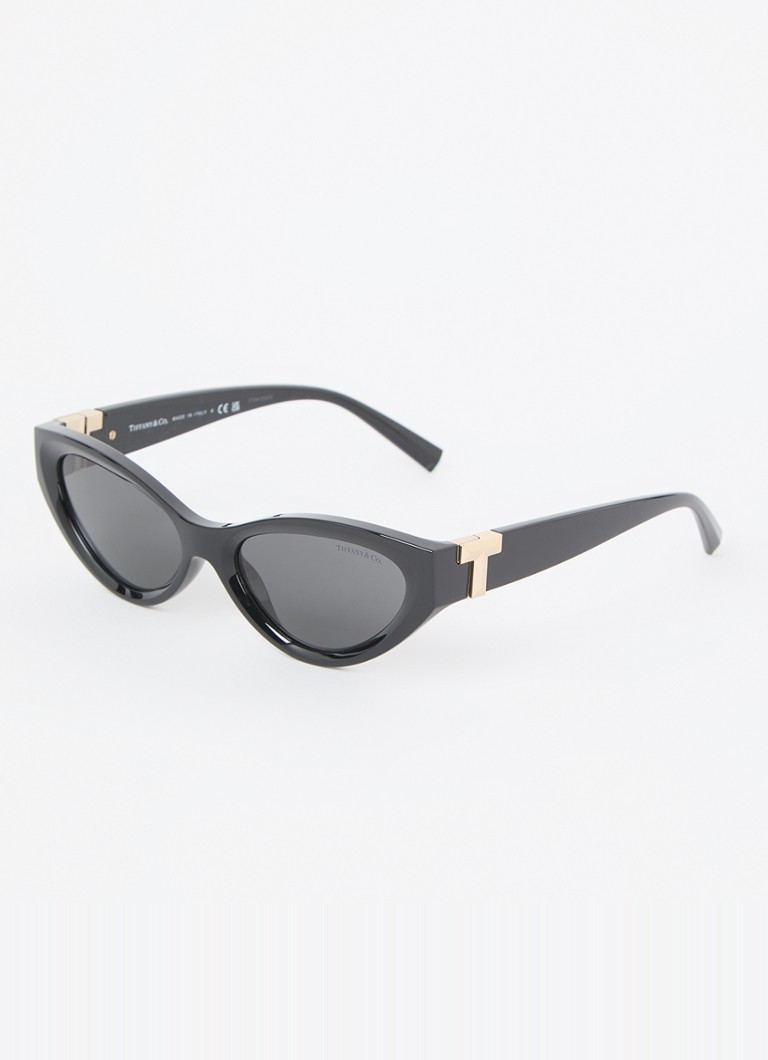 Tiffany & Co. Dames Cat Eye zonnebril TF4225U Zwart - Deal