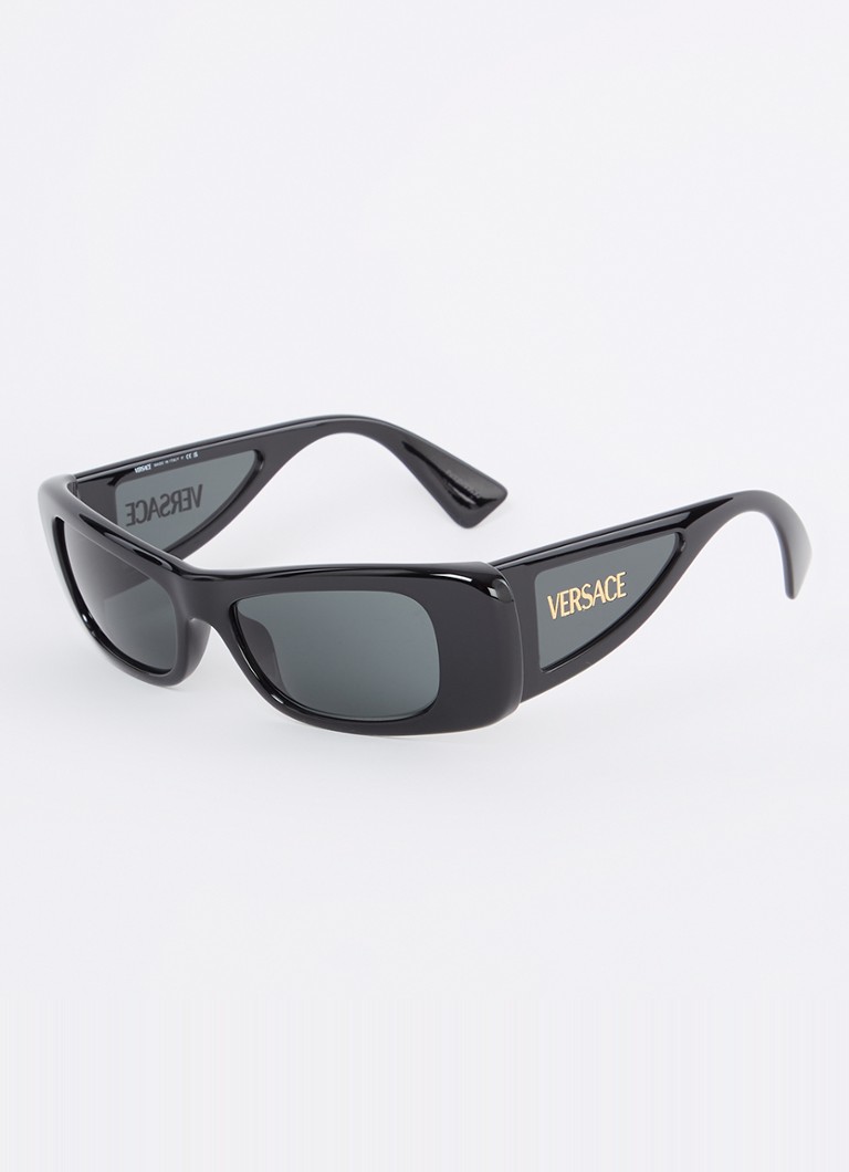 Versace Dames Retro zonnebril VE4481 Zwart - Deal