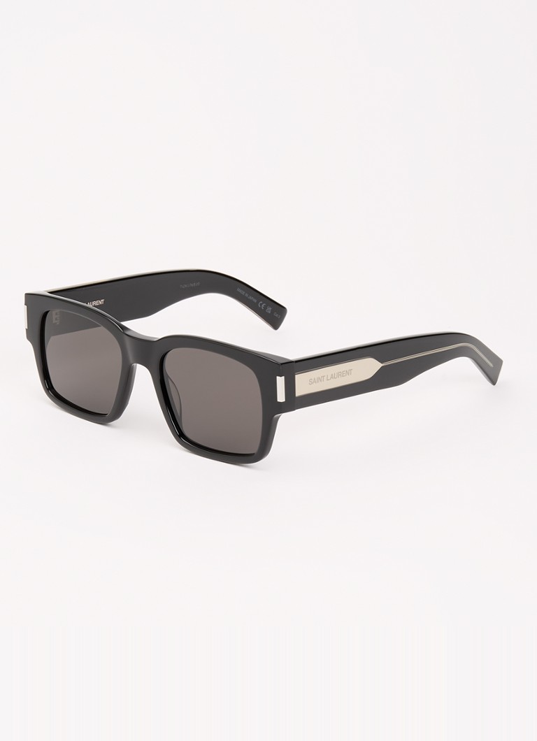 Saint Laurent Heren Wayfarer zonnebril YS000508 Zwart - Deal