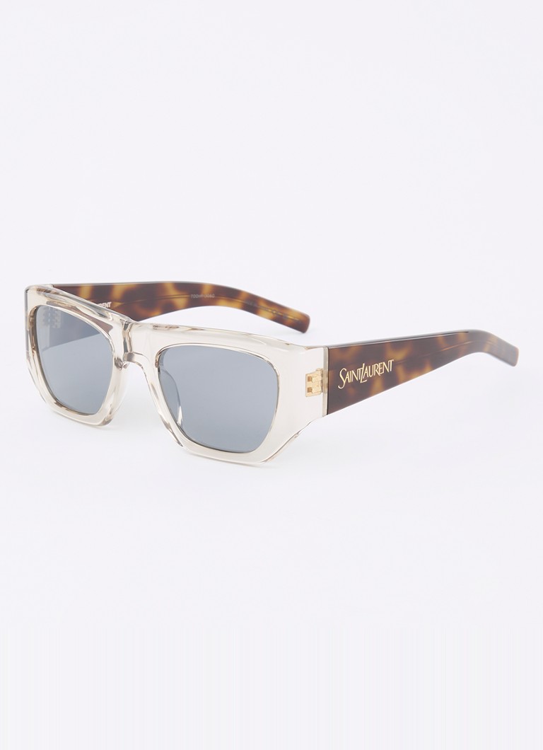 Saint Laurent Heren Wayfarer zonnebril YS000619 Transparant - Deal