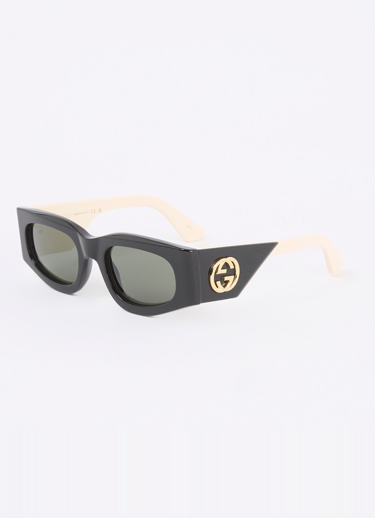 Gucci Dames Retro zonnebril GC002288 Zwart