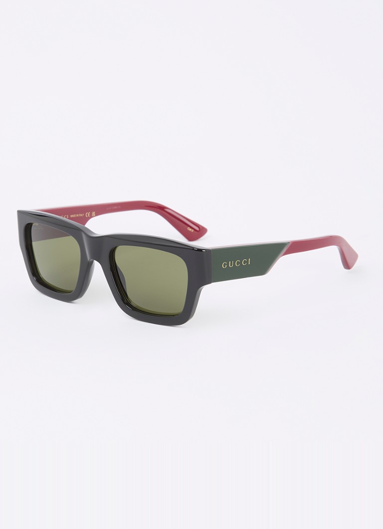 Gucci Dames Wayfarer zonnebril GC002289 Bordeauxrood - Deal