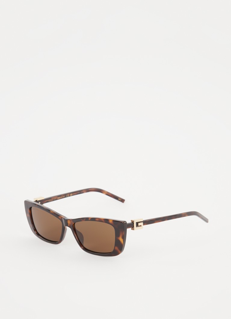 Gucci Dames Cat Eye zonnebril GG1681S Bruin