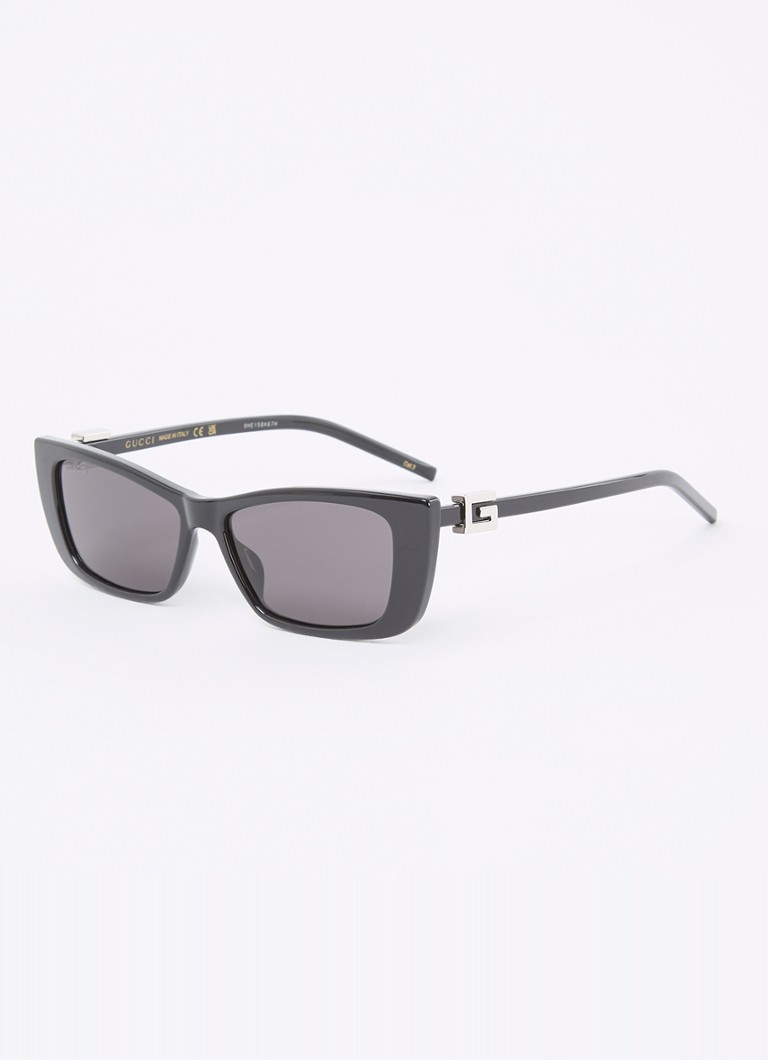 Gucci Dames Retro zonnebril GG1681S Zwart