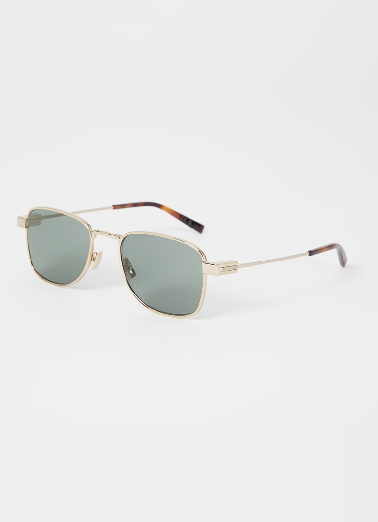 Saint Laurent Heren Retro zonnebril SL 741 Goud