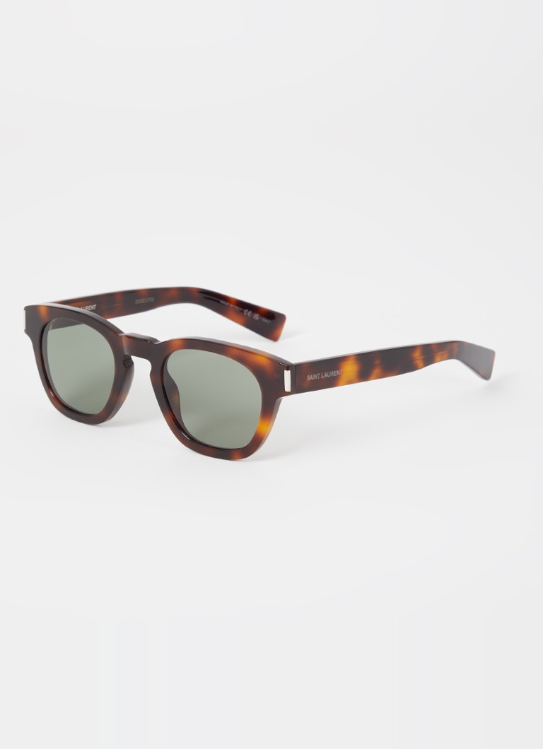 Saint Laurent Heren Retro zonnebril SL 746 Bruin