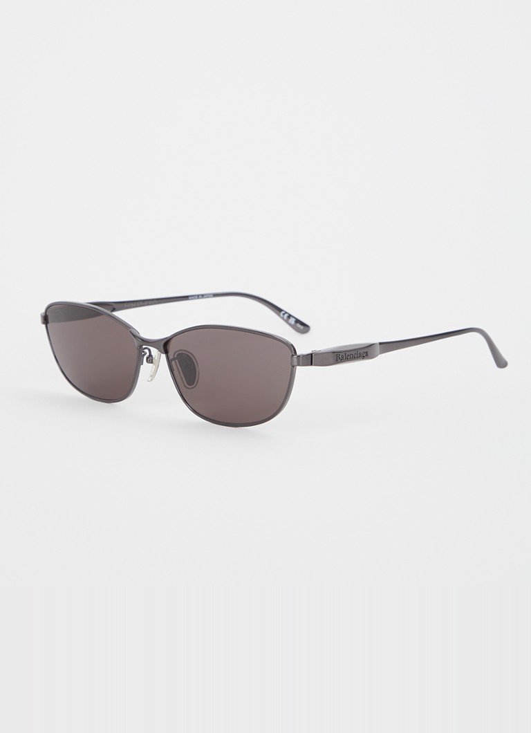 Balenciaga Heren Cat Eye zonnebril BB0357SA Antraciet - Deal