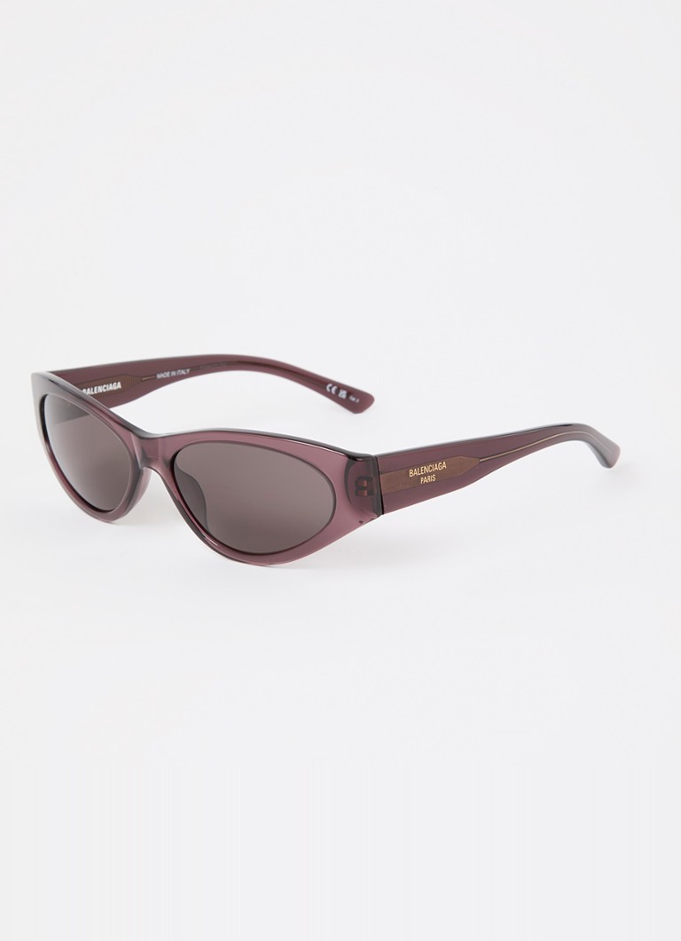 Balenciaga Dames Cat Eye zonnebril BB0367S Paars