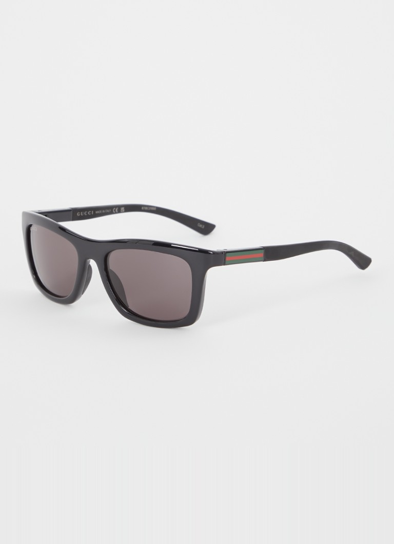 Gucci Heren Wayfarer zonnebril GG1735S Zwart