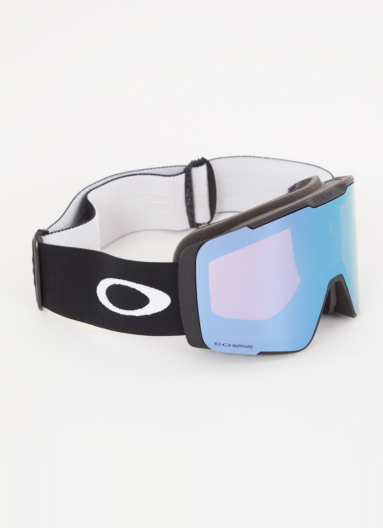 Oakley Heren Line Miner Pro skibril met extra lens OO7136 Zwart - Deal