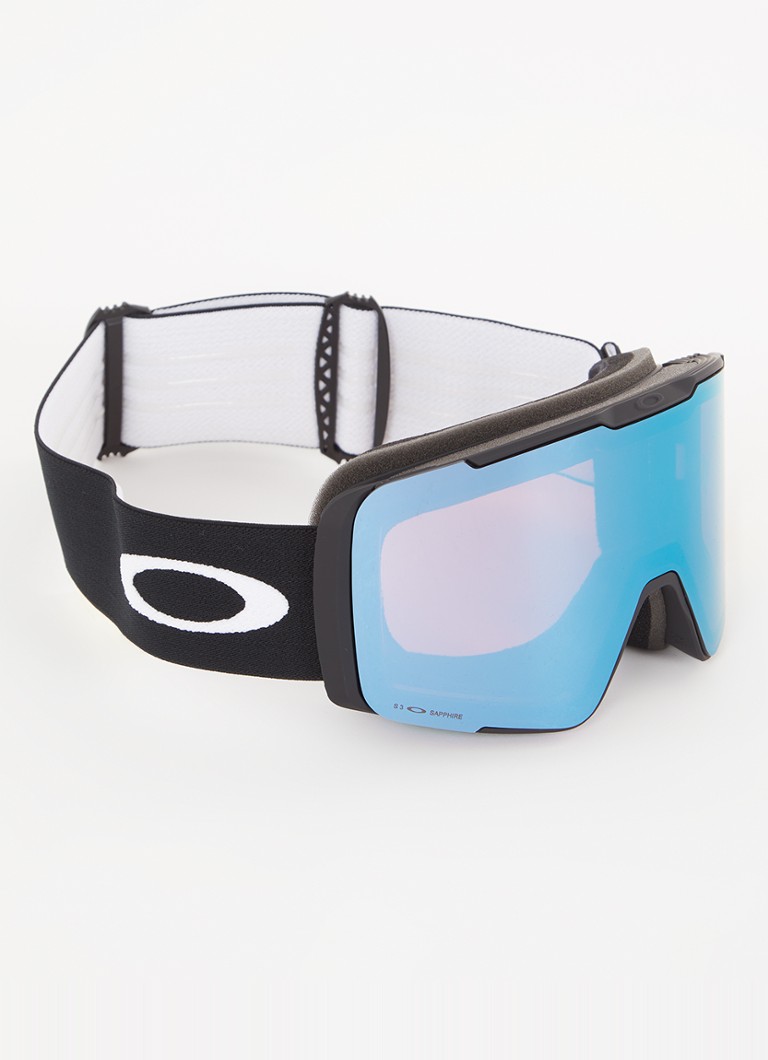 Oakley Heren Line Miner Pro skibril met extra lens OO7136 Zwart - Deal