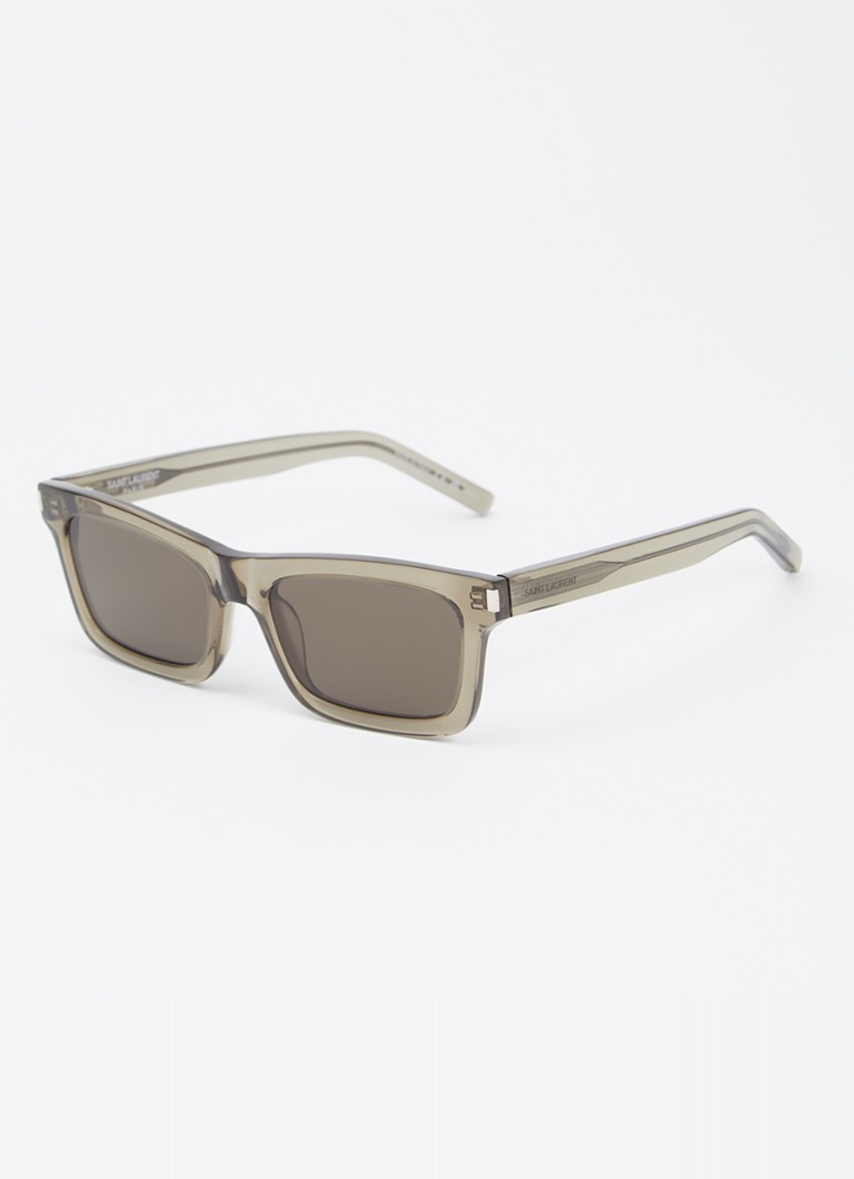 Saint Laurent Dames Betty zonnebril SL461 Mosgroen