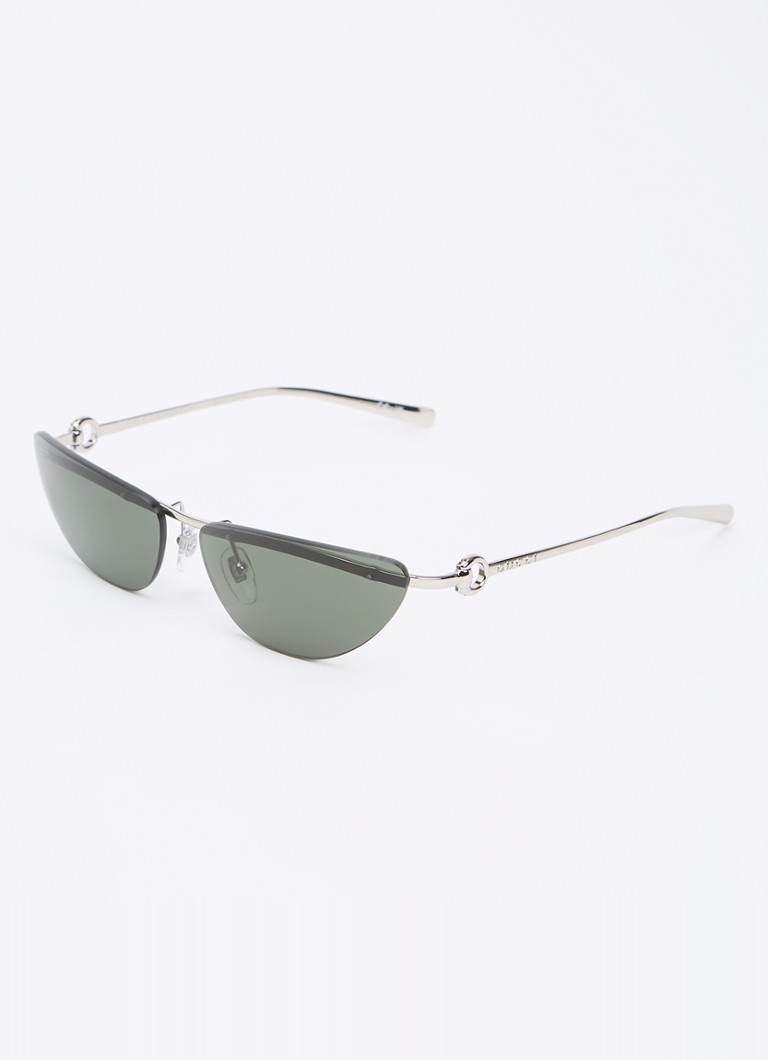 Gucci Dames Cat Eye zonnebril GG1701S Zilver