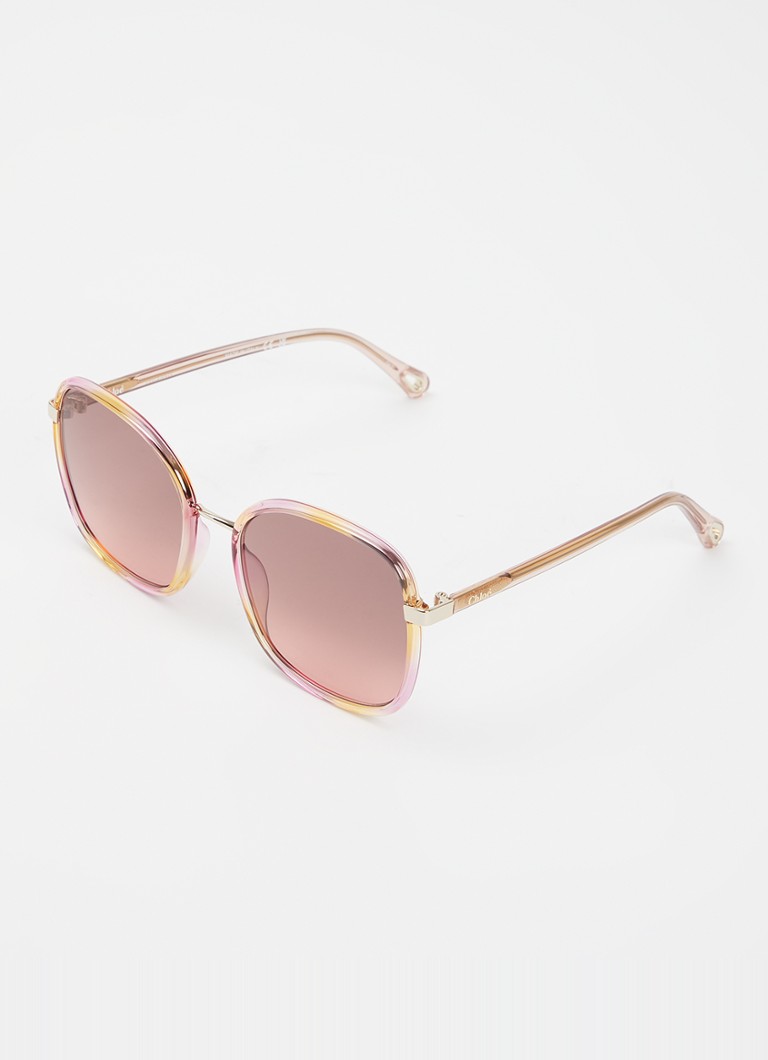 Chloé Dames Butterfly zonnebril CH0031S Lila - Deal
