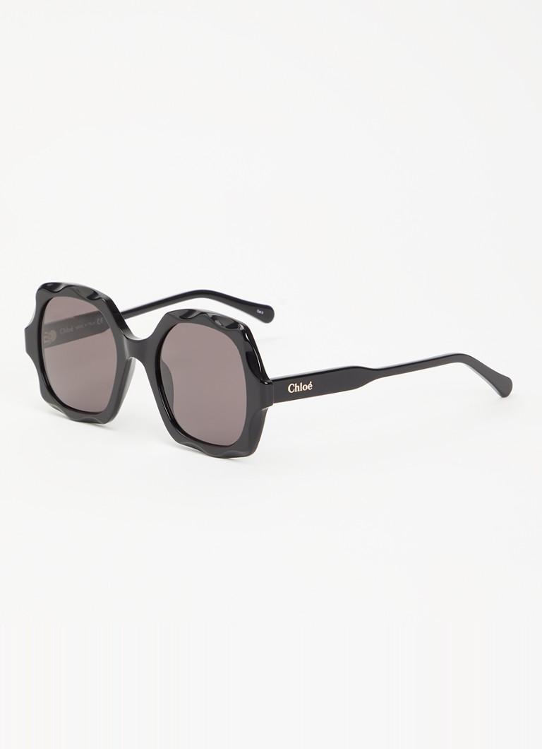 Chloé Dames Butterfly zonnebril CHO226S Zwart - Deal