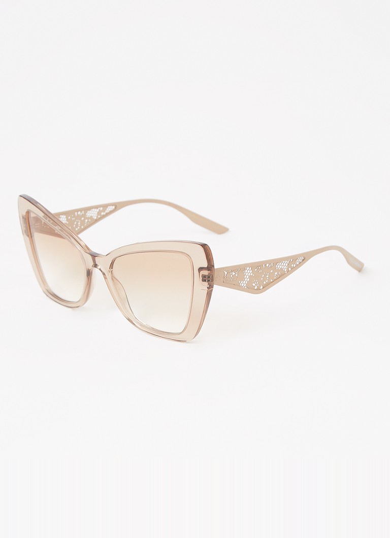 Dolce & Gabbana Dames Butterfly zonnebril DG4489 Camel - Deal