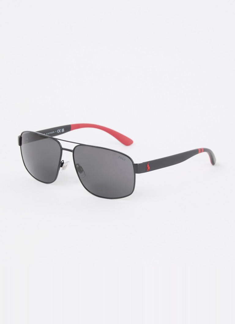 Ralph Lauren Heren Piloten zonnebril PH3112 Zwart - Deal