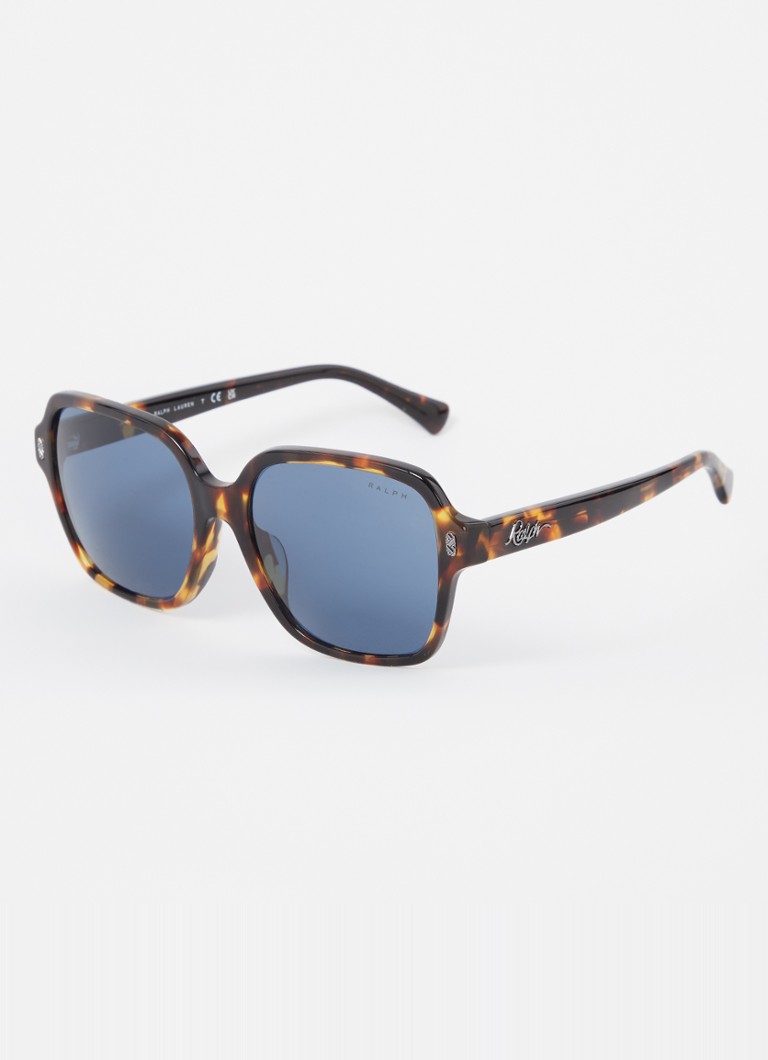 Ralph Lauren Dames Butterfly zonnebril RA5304U Donkerbruin - Deal