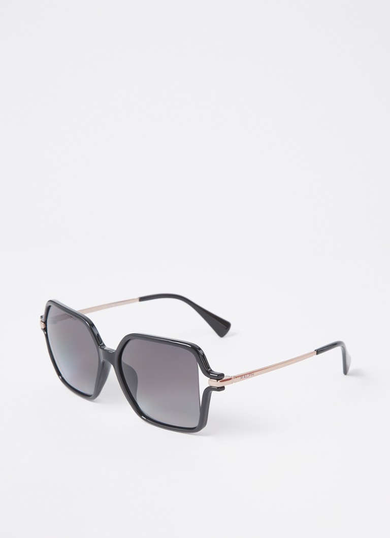 Ralph Lauren Dames Butterfly zonnebril gepolariseerd RA5319U Zwart - Deal