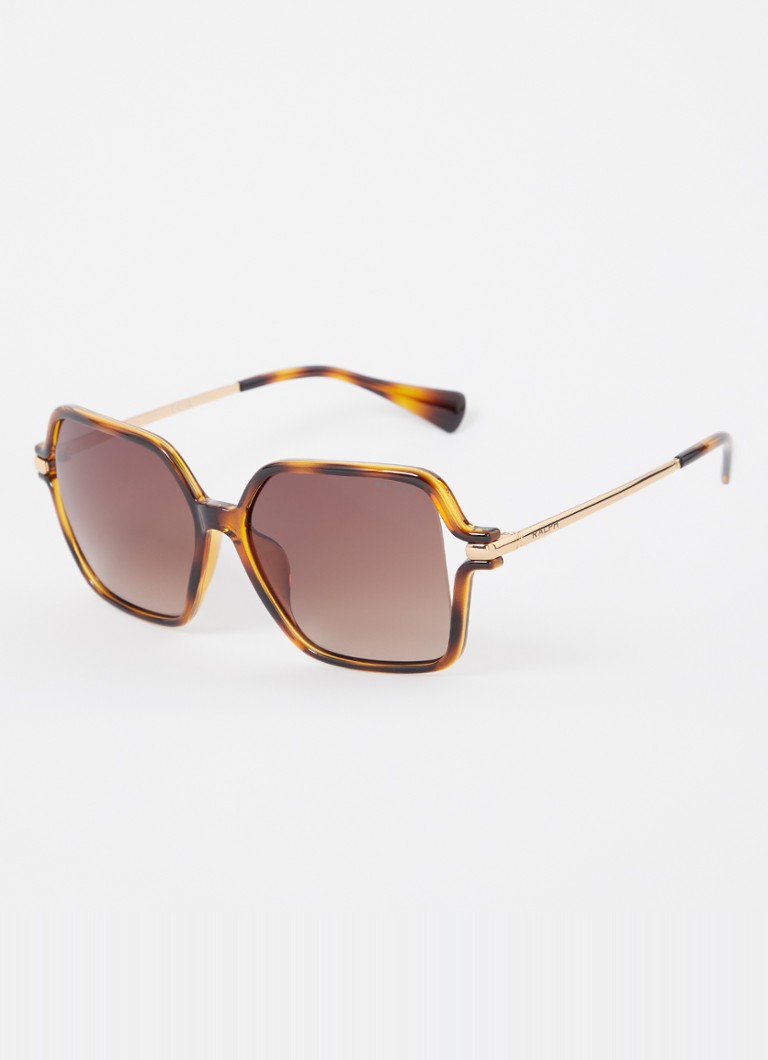 Ralph Lauren Dames Butterfly zonnebril RA5319U Donkerbruin - Deal