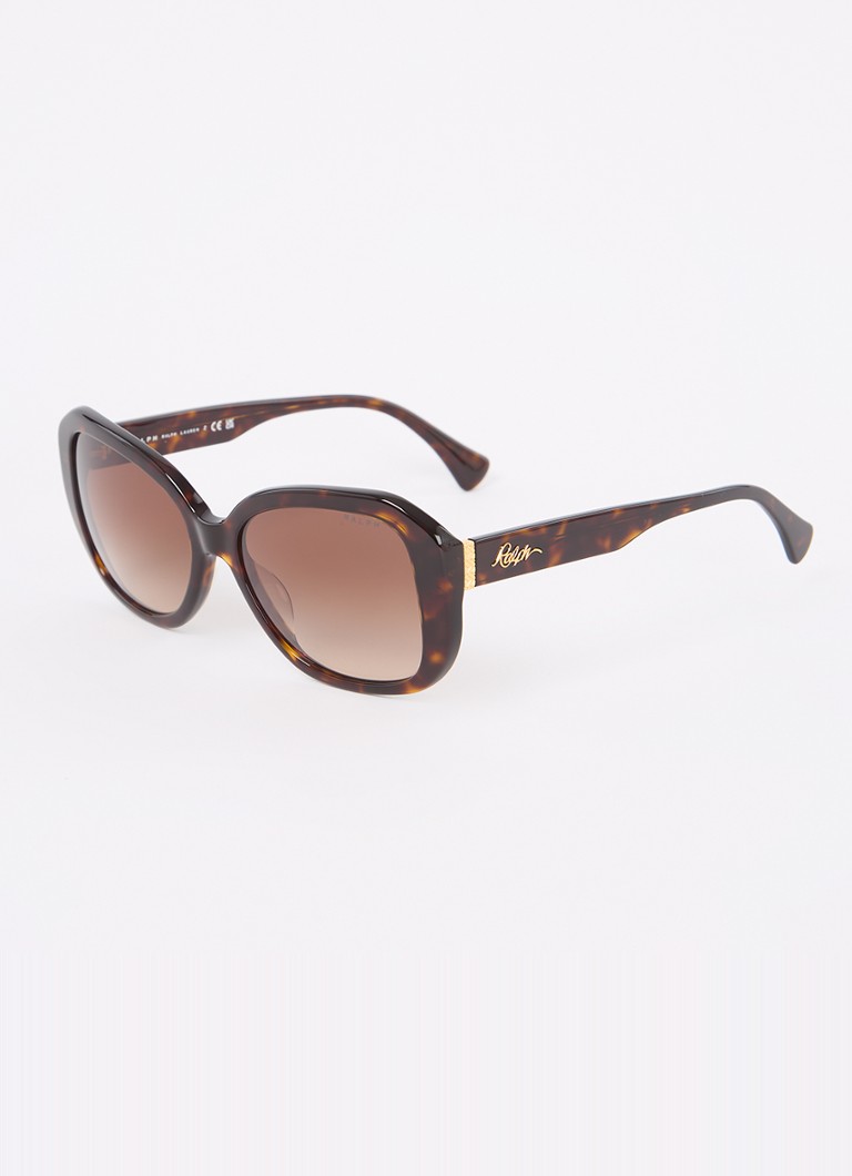 Ralph Lauren Dames Butterfly zonnebril RA5321U Donkerbruin - Deal