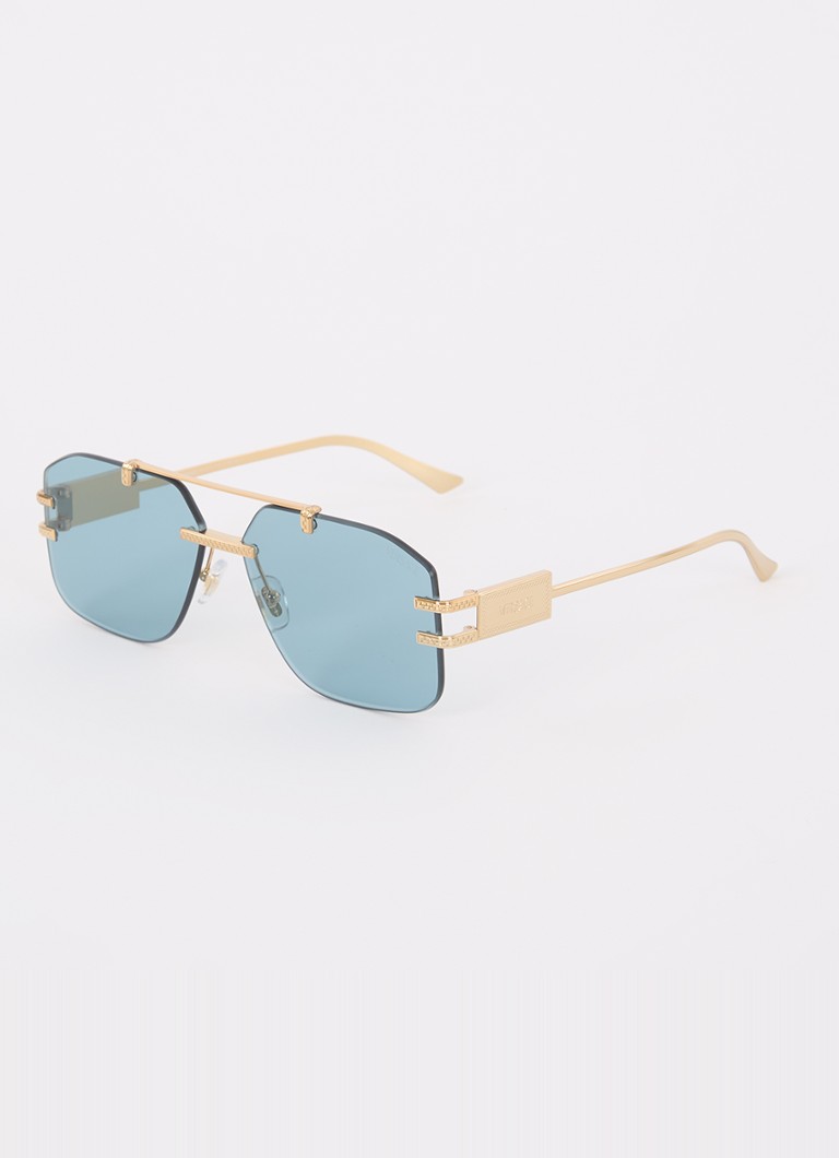 Versace Heren Piloten zonnebril VE2275 Goud - Deal