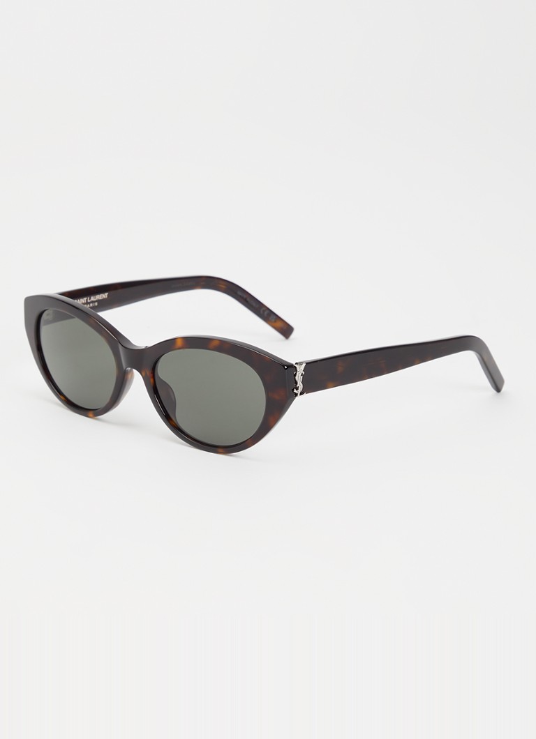 Saint Laurent Dames Cat Eye zonnebril SLM148 Bruin